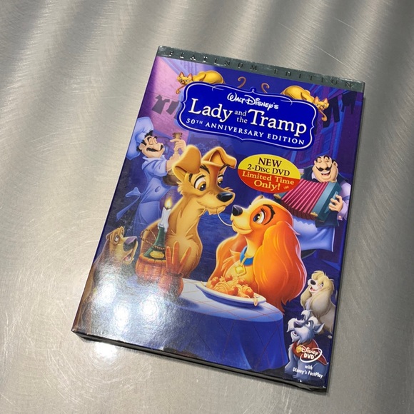 Lady and the Tramp 50th Anniversary Platinum Edition NIB - Picture 1 of 5